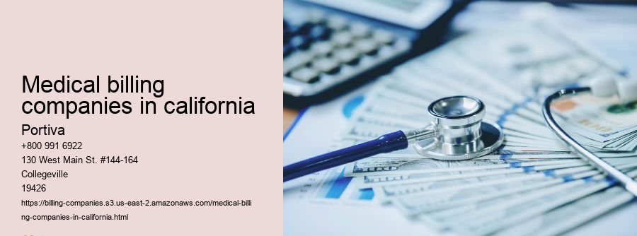 medical billing companies in california